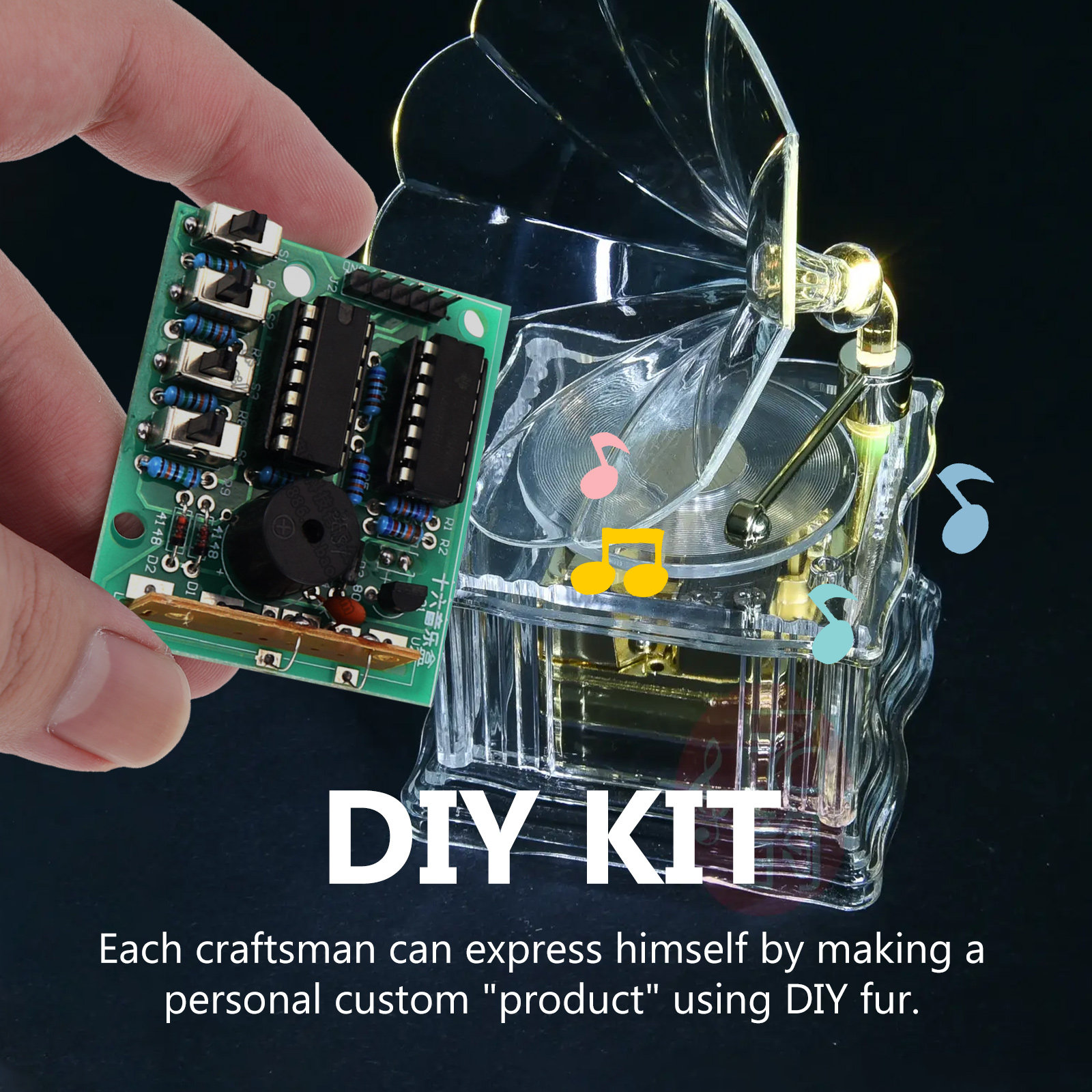 1Set DIY Music Box Electronic  - Diy Electronics Box review and price