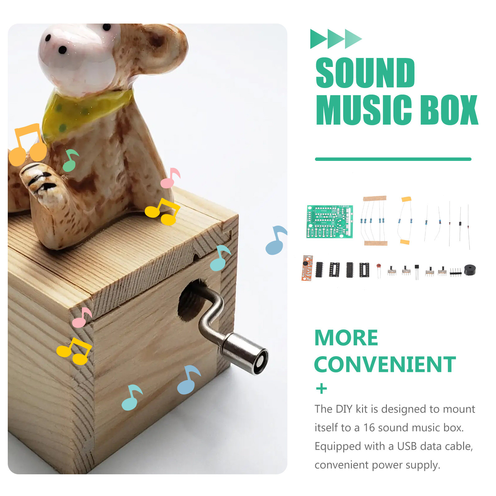 1Set DIY Music Box Electronic  - Diy Electronics Box review and price