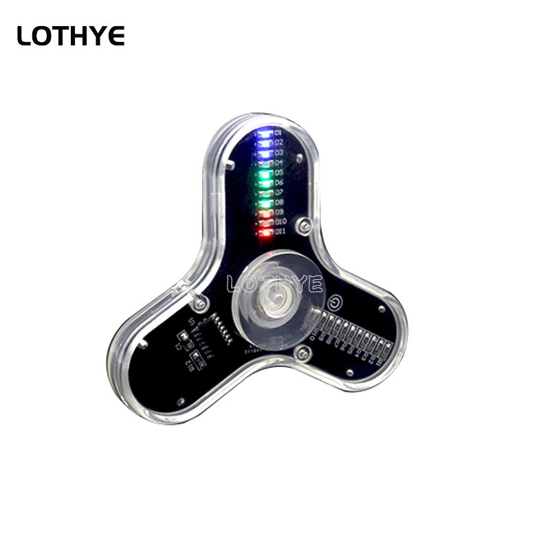 LED Fidget Spinner Manufacture - Diy Electronics Project Kit review and price